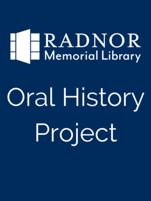 cover image of RML Oral History Project: Miss Ida Brooke